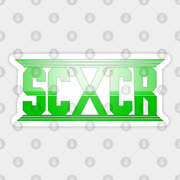 SCBars (Green) Sticker by SCXCR